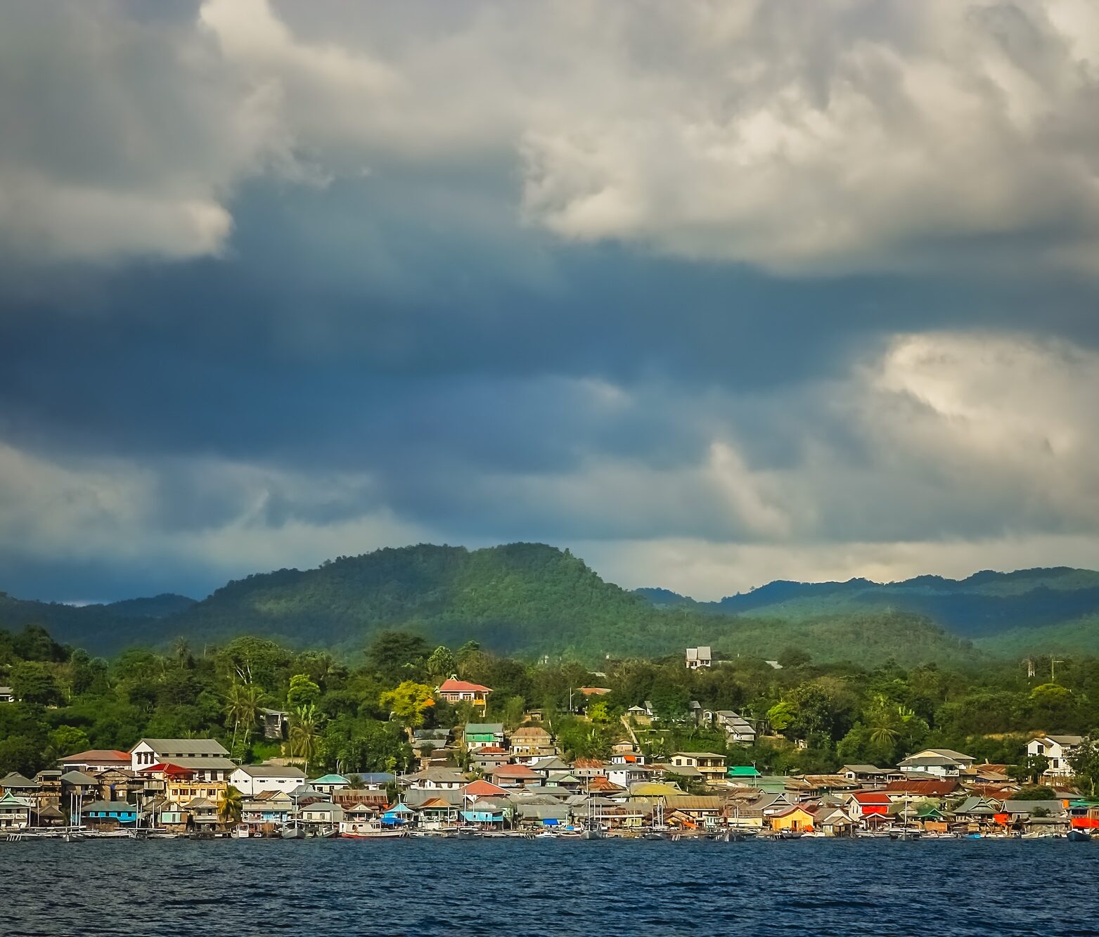 Labuan Bajo, fishing town in Flores