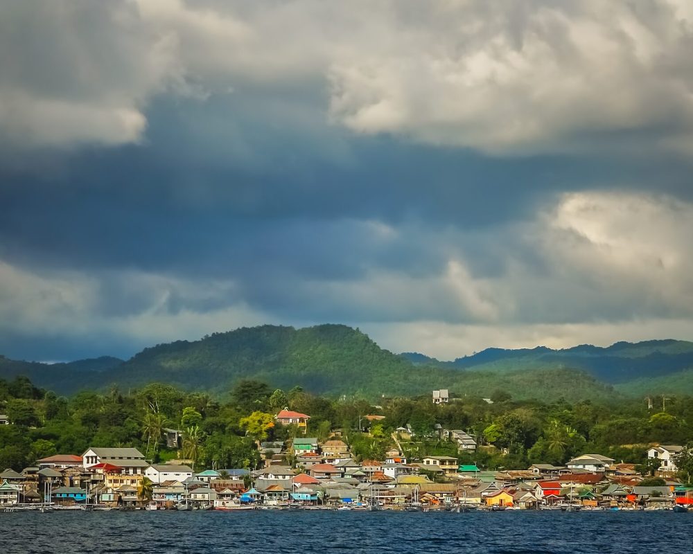 Labuan Bajo, fishing town in Flores